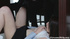 Mormon busty brunette secretly masturbates underneath the table