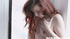 wicked redhead rubbing her