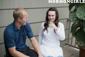 Wickedly hot threesome with two curvy mormons in the outdoors - XXXonXXX - Pic 1