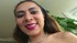 Latina slut in blue sucks three sausages at once for a facial.