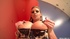 Voluptuous blonde in lingerie gets groped and stuffed by a black man.