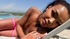 ebony pink bikini gets