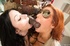 two horny girls lick