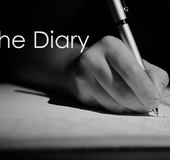 Kinky babe uses pen for her diary to tease pussy before all out fingering