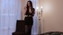 naughty brunette finds glass