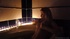Blonde hottie in candlelit bathtub rubs over her wet breasts and sucks