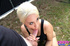 blonde college coed black