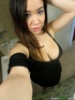 blue eyed brunette gets