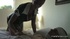 Busty nurse checks on her patient and grabs his cock.