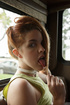 dynamic young ginger with