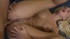 Small-tit blonde with shaved muff anally fucked in close-up