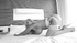 sultry blonde kneels before