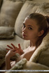 engaging strawberry blonde with
