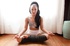 Two ravishing fresh brunettes in exercise class end up flaunt inviting