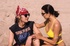 Two big boobed sluts in yellow bikini get rammed hard