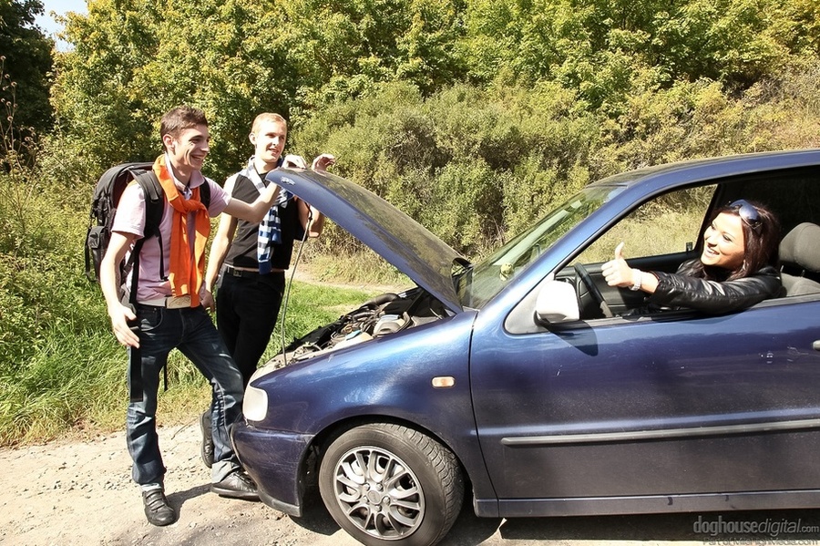 While seated on a couch, a slut spreads her legs to show off her body in hot underthings. - XXXonXXX - Pic 13