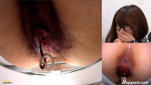 Camera in a toilet filmed a hot Japanese - XXX Dessert - Picture 9