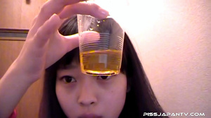 Japanese cutie takes a pee and takes a b - XXX Dessert - Picture 6