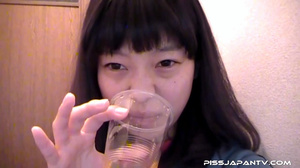 Japanese cutie takes a pee and takes a b - Picture 7