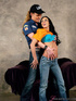 Dyke cop gets a female inmate out of her fitted jeans and proceeds to