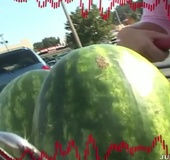 Busty brunette has her tits oiled up and fucked before epic facial