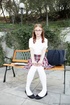white stockings redhead taking
