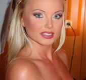 Magnetic two blondes wearing grey skirt and pink mesh dress in a very
