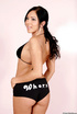 slutty,petite brunette with small