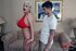 Peruvian guy gets to fuck white BBW's meaty pussy