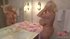 Showering scene featuring a totally naked MILF fatty