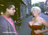 Blonde MILF has her hairless pussy eaten on a huge bed