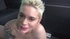 short-haired manly-looking blonde with