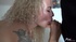 Leopard print loving blonde with curly hair nailed from behind