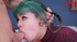 pale green haired slut