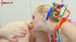 A blonde slut in a ridiculous costume gets pounded from behind in her