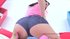 Naked babe rides a dildo and dicks on mirror table