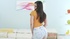 Denim shorts thick brunette gets it from the both ends
