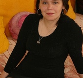 Hot granny strips off her black dress and pose her fat body in white underwear