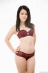 black haired teen red