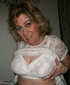 blonde milf shows her