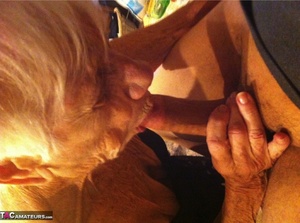 She's 92 and still taking fat cock in her toothless mouth in this amateur porno - Picture 3