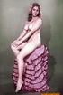 Voluptuous milfs are posing naked, showing their massive jugs to the camera