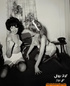 Alluring bitches with huge breasts are seen posing seductively, wearing
