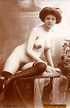 This elegant beauty, poses and smiles for the camera in this classic photo