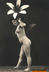 She poses like greek goddess in this this tasteful nude photoshoot
