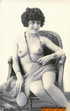 She poses like a muse for a famous greek painting in this raunchy photoshoot