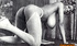 These ebony tramps tweak their nipples and show off their sexy, hairy,