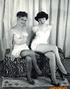 superb couple girls wearing