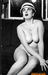 Chubby and stunning brunette shows off her curvy body and massive boobs
