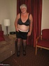 handsome elderly platinum blonde